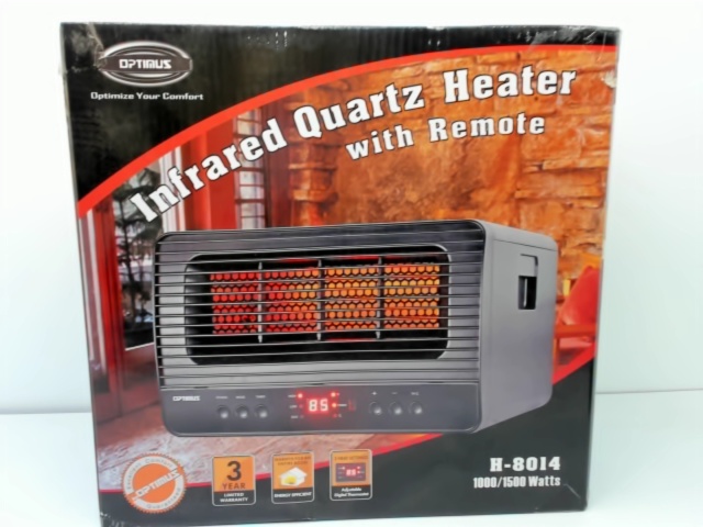 Infared Quartz Heater 1000W/1500W w/Remote(endcap)