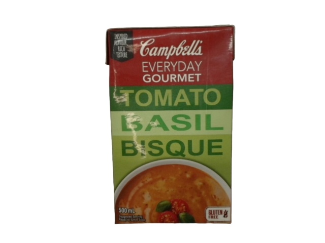 Soup Tomato Basil Bisque 500mL Campbell\'s Everyday Gourmet