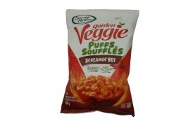 Garden Veggie Puffs Screamin' Hot 106g. Sensible Portions