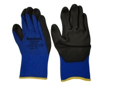 Gloves Medium High Density Polyethylene Dipped Blue Workhorse