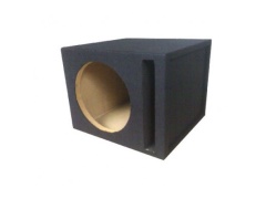 Subwoofer box 10 inch emtpy single bandpass style