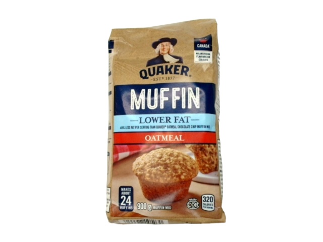 Oatmeal Muffin Mix Lower Fat 900g. Quaker