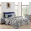 7PC Comforter Set – Jacquard / Blue Queen