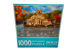 Jigsaw Puzzle 1000pc. Dogs On The Dock