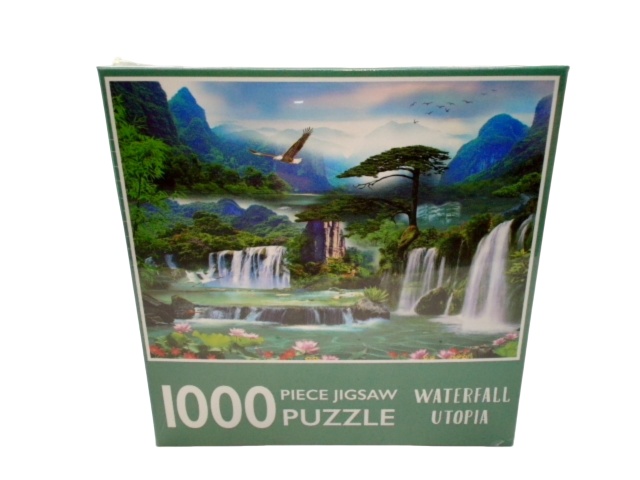 Jigsaw Puzzle 1000pc. Waterfall Utopia