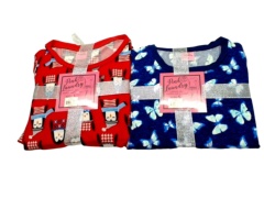 Ladies 2pc. Super Soft PJ Set Pink Laundry