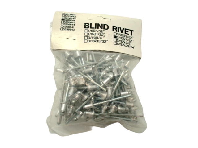 Blind Rivets Pack 5/32 X 7/32\