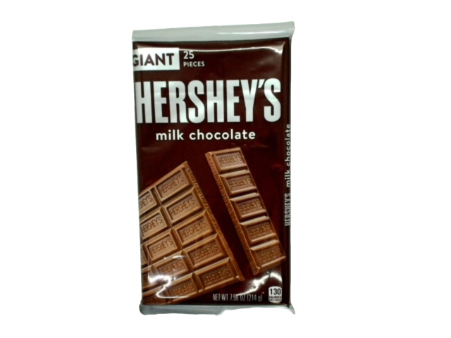 Giant Hershey\'s Milk Chocolate Bar 214g.