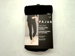 Velvet Lined Leggings Black Ass't Sizes Pajar