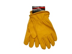 Cowhide Leather Work Gloves Medium Horizon