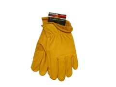 Cowhide DRIVER  Leather Work Gloves Large Horizon