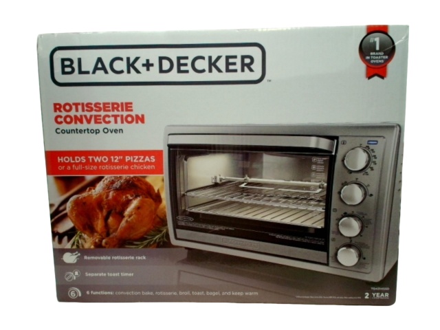 Rotisserie Convection Countertop Oven Black + Decker